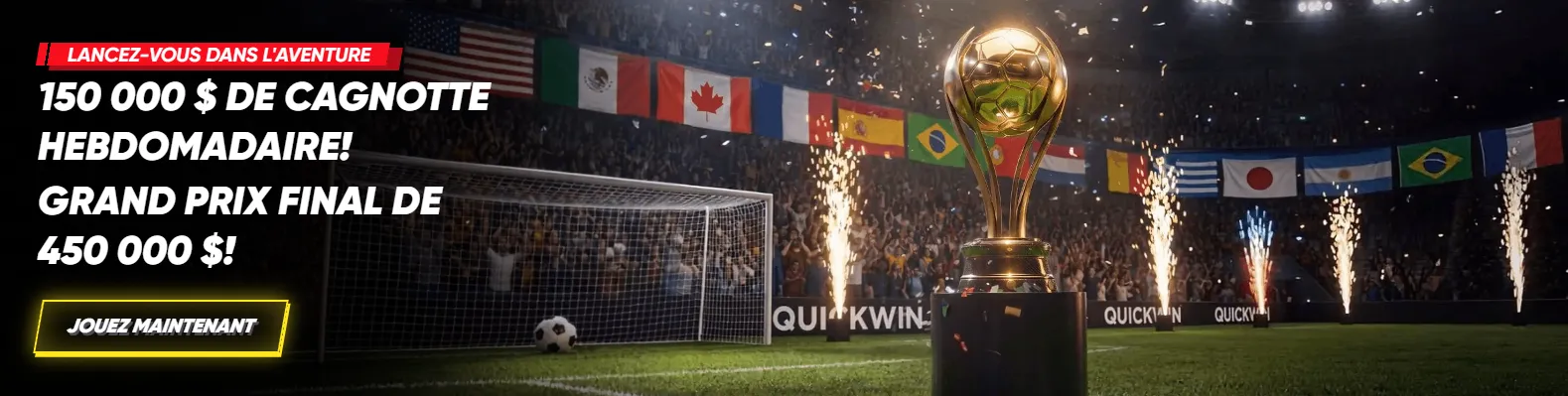 Bonus de Bienvenue QuickWin